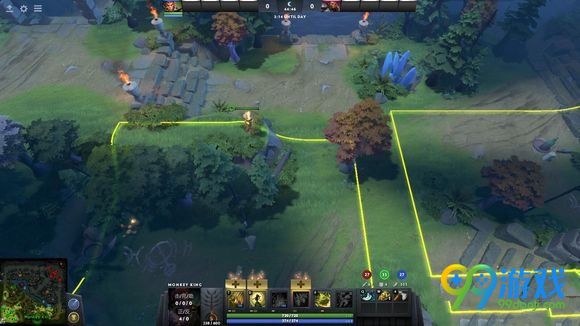 DOTA27.0怎么插眼 DOTA27.0眼位图文介绍