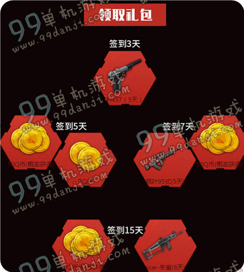 逆战送礼狂欢季活动地址详情 关注签到送Q币M4A1