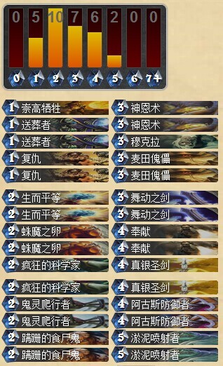 炉石传说游戏制作人卡组分享 亡语流圣骑士