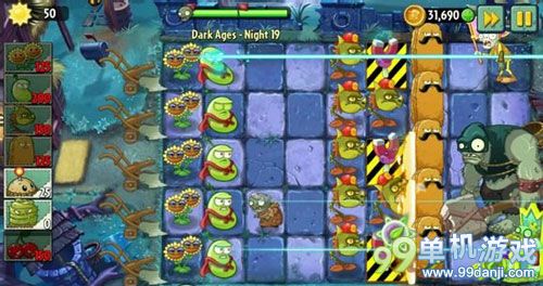 植物大战僵尸2黑暗时代part2第19关攻略 