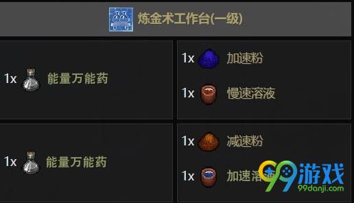 守墓人炼金配方大全 守墓人炼金合成表一览