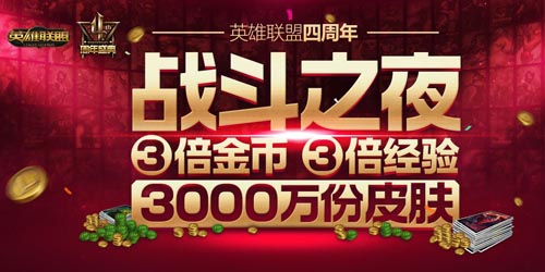 LOL战斗之夜皮肤什么时候能领?在哪领？