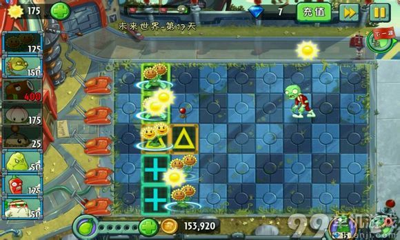 植物大战僵尸2未来世界第19天暴力流打法攻略