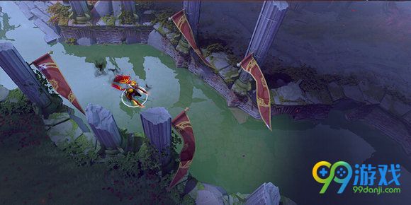 dota2ti6小红本不朽庭院地图永久怎么得 外观欣赏