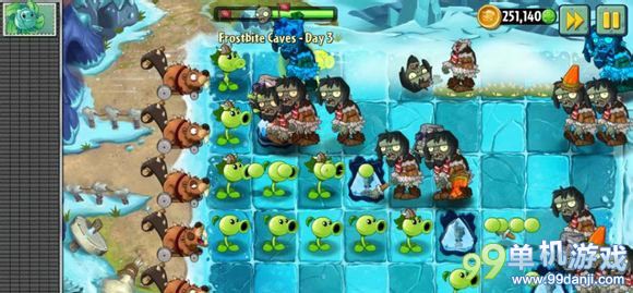植物大战僵尸2国际版冰霜洞穴第3关图文攻略