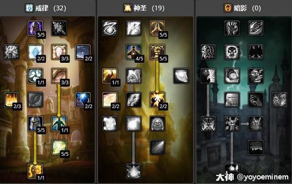 魔兽世界怀旧服牧师天赋推荐