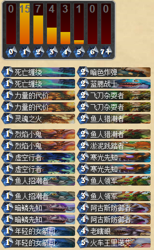 炉石传说新版Gaara快攻鱼人术士卡组分享 