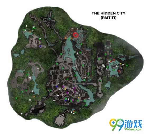 古墓丽影暗影全要素标记图大全 全要素标记位置