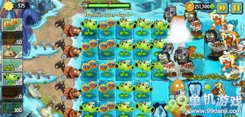 植物大战僵尸2国际版冰霜洞穴第4关图文攻略