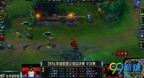 lol2016全球总决赛10月22日SKTvsROX第四场文字战报
