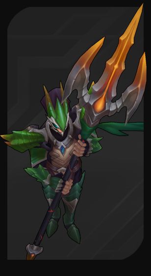 lol7.5版本新炫彩皮肤屠龙勇士潘森|屠龙勇士赵信外观