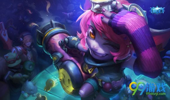 LOL6.10版本崔斯塔娜原画更新 小炮新原画图鉴