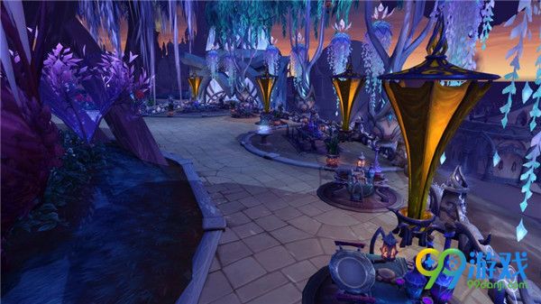 魔兽世界7.0苏拉玛城高清截图 魔兽世界7.0精美截图