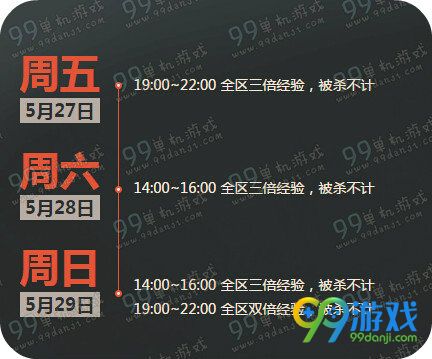 CF2016年5月周末痛快玩活动奖励 5月就要痛快玩回馈