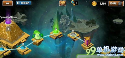 植物大战僵尸2神秘埃及第14关图文攻略