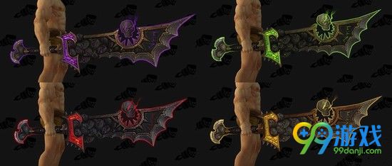 魔兽世界7.0圣骑士神器模型展示 圣骑士神器外观一览