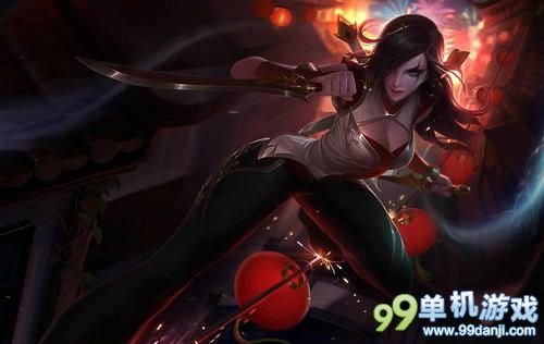 LOL卡特琳娜羊年三国闭月之颜貂蝉皮肤介绍
