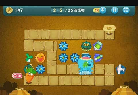 《保卫萝卜》PC版沙漠主题第10关图文攻略