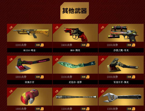 CF穿越火线珍稀商城活动介绍与网址