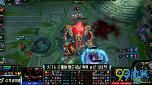 lol2016全球总决赛10月7日ROX vs CLG文字战报 1:0