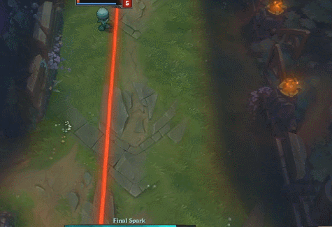 lol7.1版本大元素使拉克丝视觉效果改动gif特效展示