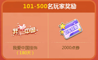 QQ飞车2016十一集五星兑极品活动地址奖励一览