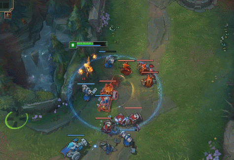 lol7.1版本大元素使拉克丝视觉效果改动gif特效展示