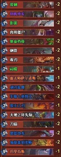 炉石传说欧服天梯第2的蓝龙贼卡组分享 盗贼攻略