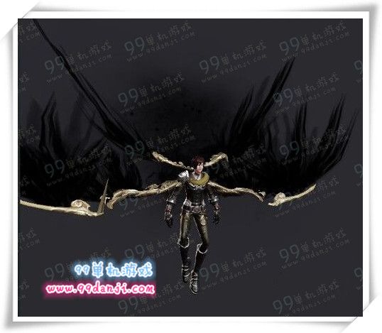 天谕暗夜天翼飞升效果 暗夜天翼飞升特效展示