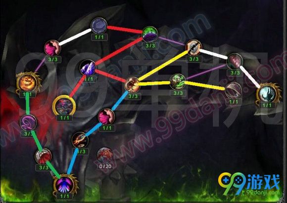 魔兽世界7.0痛苦术神器升级路线 痛苦术神器天赋加点