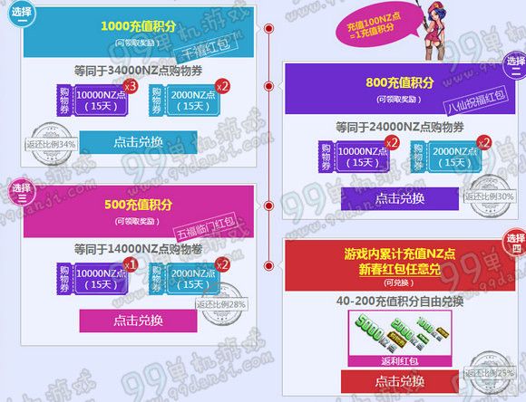 逆战充值领红包返利活动地址 最高返34%NZ点详情