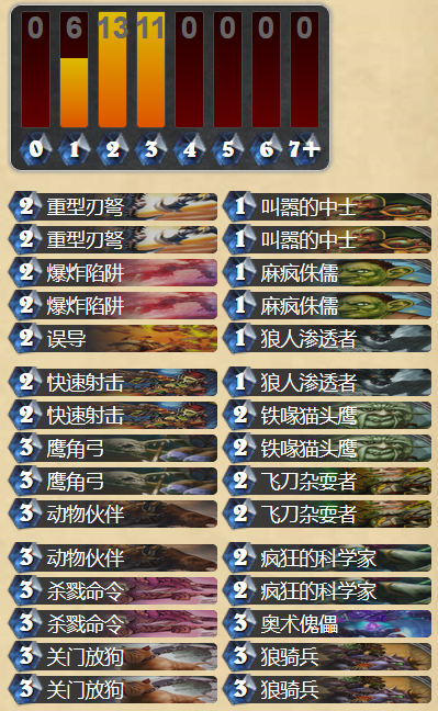炉石传说7月赛季误导流打脸猎人速上天梯心得攻略