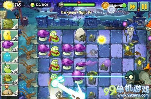 植物大战僵尸2黑暗时代第14关图文攻略