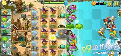 植物大战僵尸2海滩世界第2关过关图文攻略
