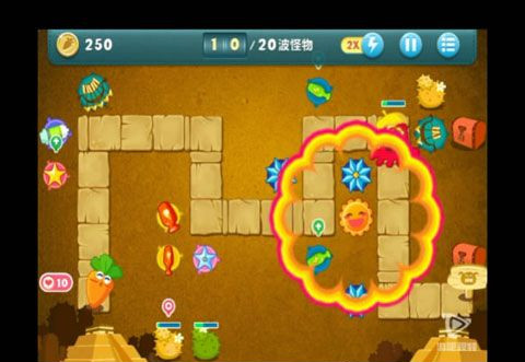 《保卫萝卜》PC版沙漠主题第6关图文攻略