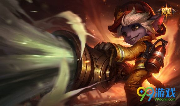 LOL6.10版本崔斯塔娜原画更新 小炮新原画图鉴