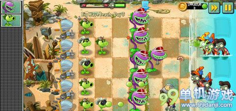 植物大战僵尸2海滩世界第3关图文攻略