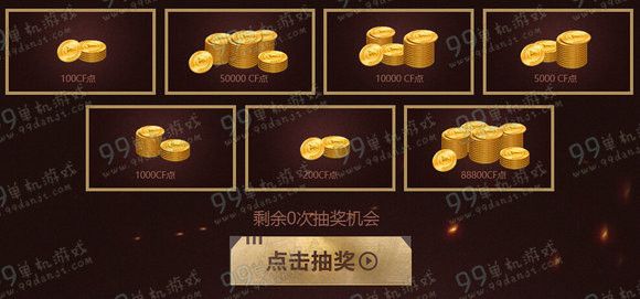 CF充值乐不停活动地址详情 抽奖几率如何