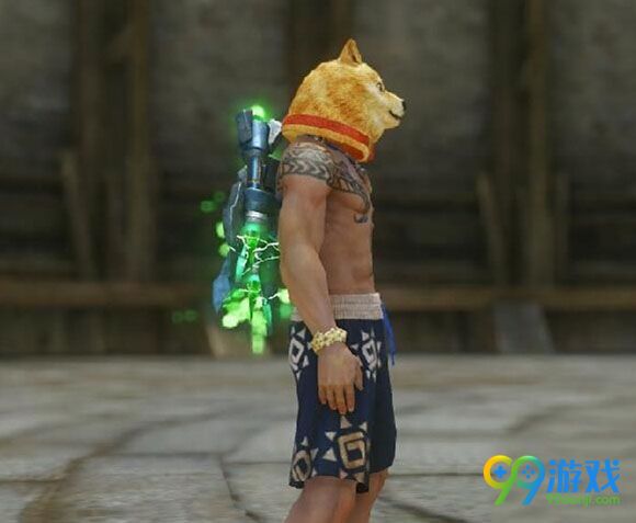 怪物猎人ol龙光魔晶双刀S级武器时装外观展示
