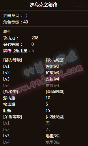 怪物猎人ol沙乌克之怒改怎么样 值得派生吗