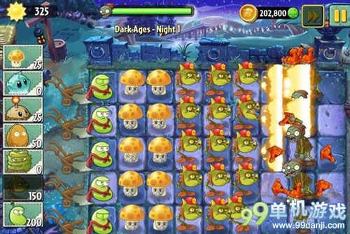 植物大战僵尸2黑暗时代第1关图文攻略