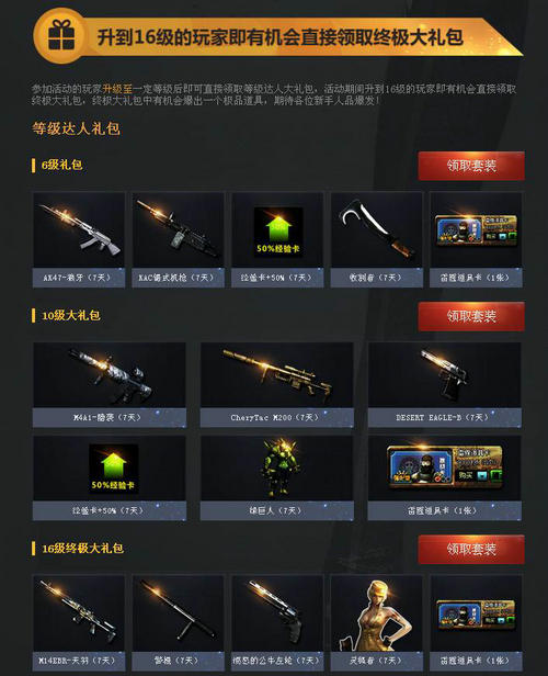 CF穿越火线6月小兵成长计划活动介绍与网址