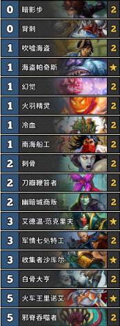 炉石传说冰封王座节奏贼卡组解析 冰封王座节奏