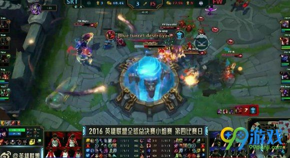 lol2016全球总决赛10月3日SKTT1 vs FW文字战报 0:1