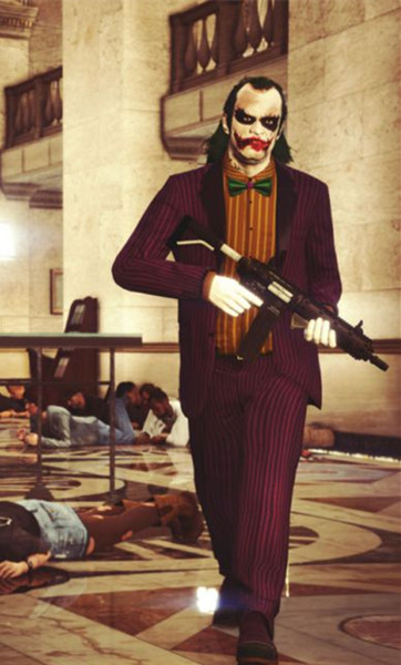 GTA5崔弗化身蝙蝠侠小丑 GTA5蝙蝠侠mod