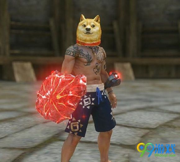 怪物猎人ol龙光魔晶片手S级武器时装外观展示
