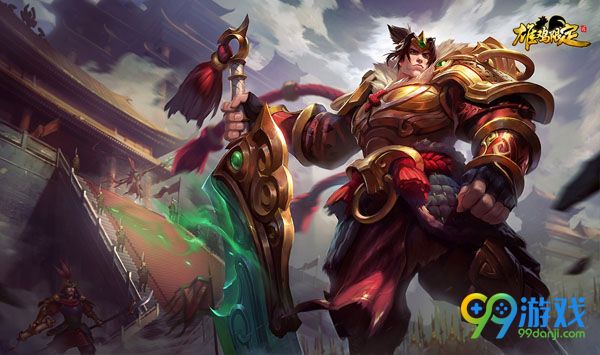 lol张辽文远皮肤特效展示 7.1盖伦三国皮肤视频特效