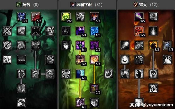 魔兽世界怀旧服术士天赋怎么点 魔兽世界怀旧服术士天赋加点攻略