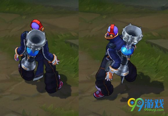 lol国服6.16版SKTT1瑞兹皮肤特效外观视频展示