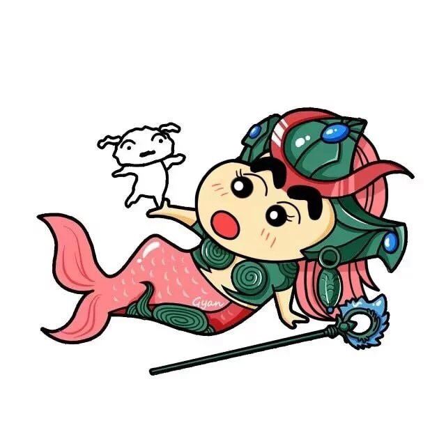 LOL蜡笔小新版英雄Q版卡通头像壁纸下载汇总合集